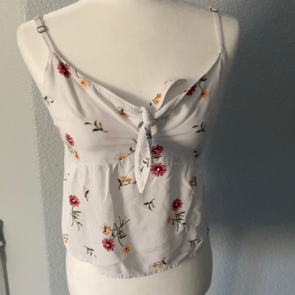 Hollister strap crop cami top  size XS